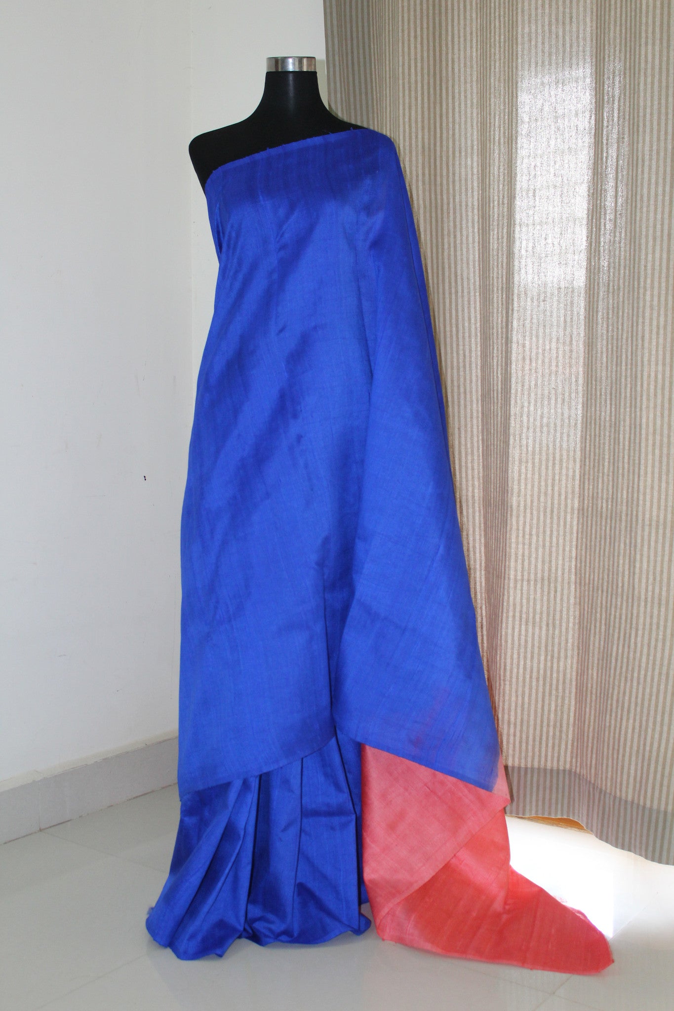 Buy pure raw silk (dupion) sarees online 