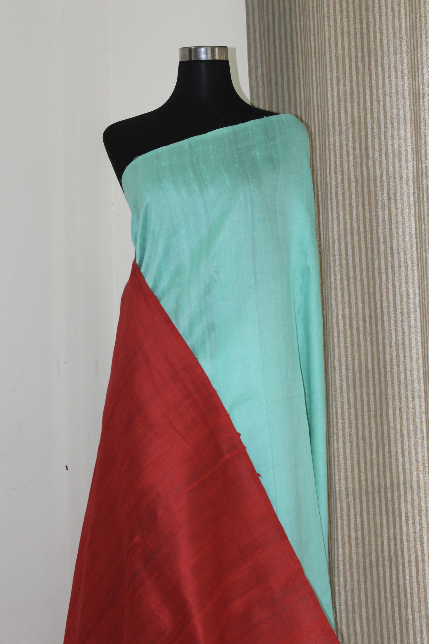 Dupion pure raw silk saree