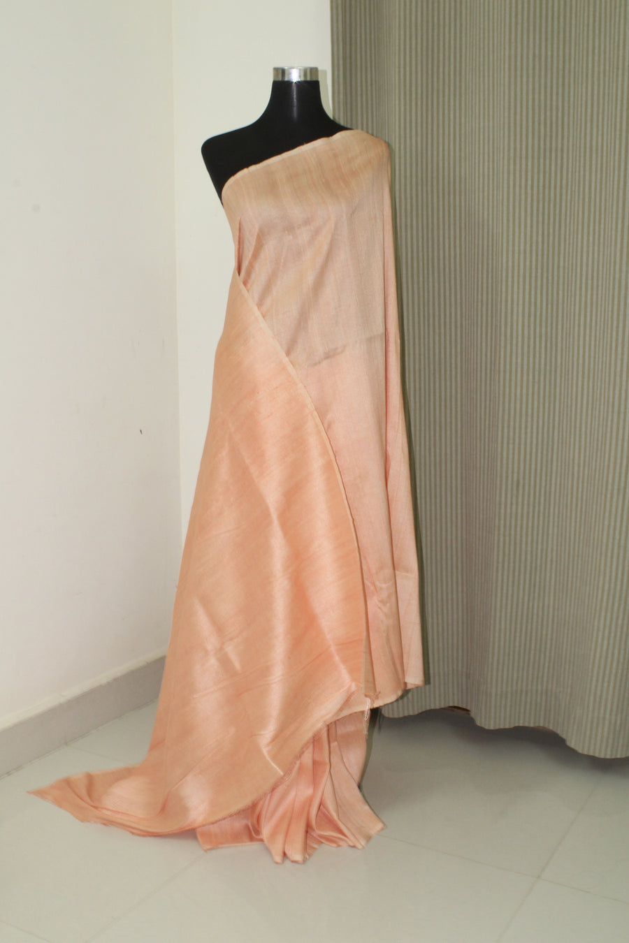 Dupion pure raw silk saree