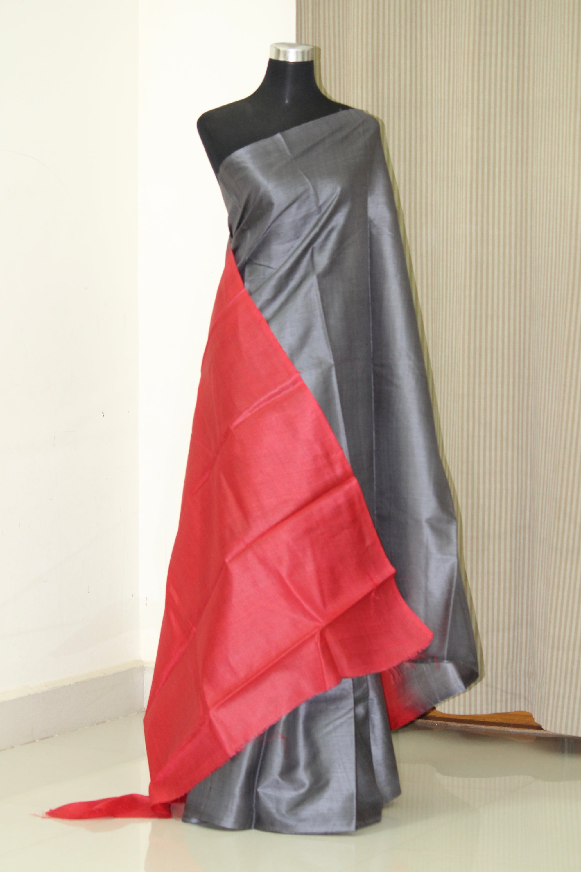 Handloom pure desi tussar silk saree