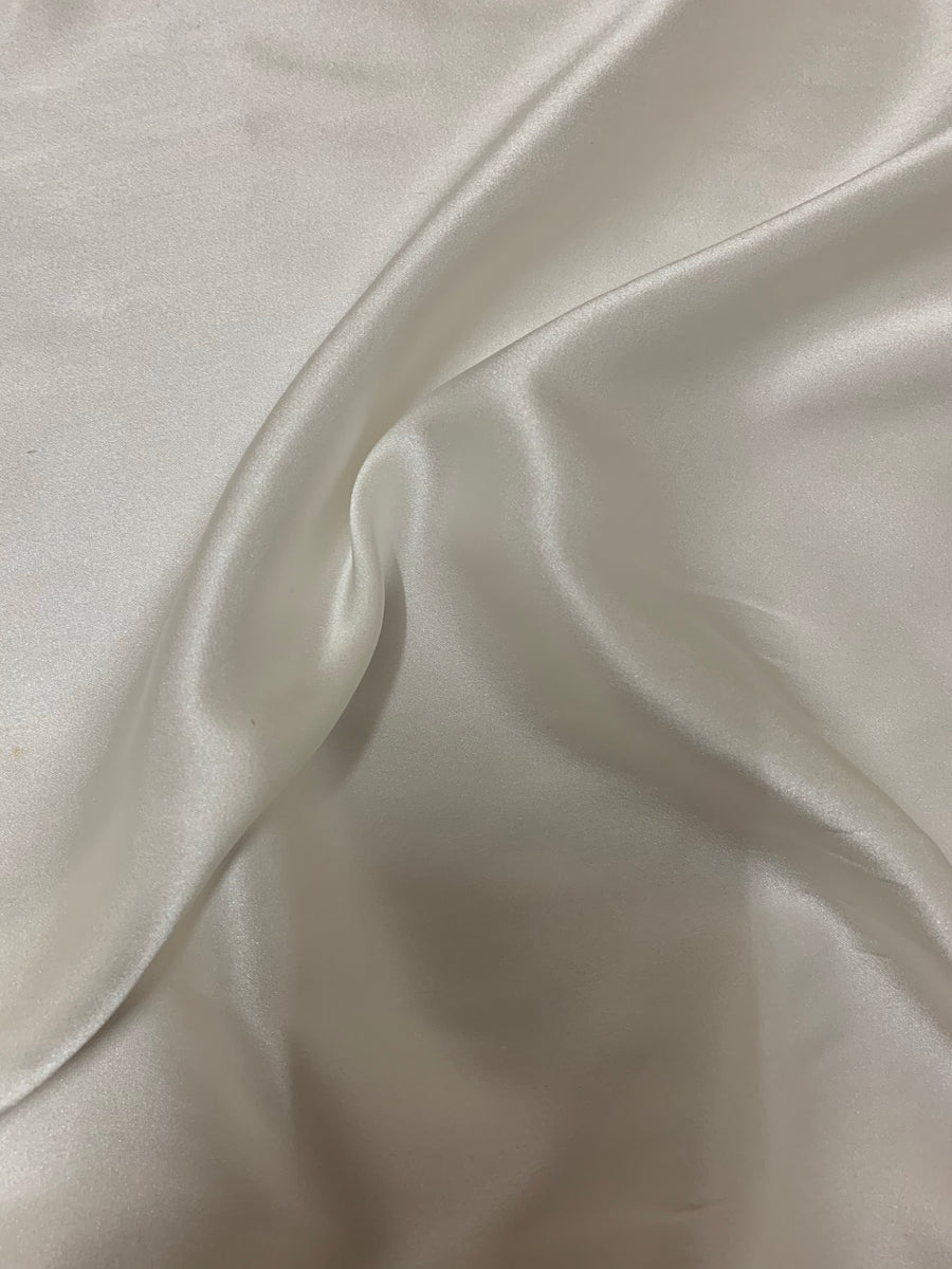 Silk Blend Liquid Satin Draped Gown