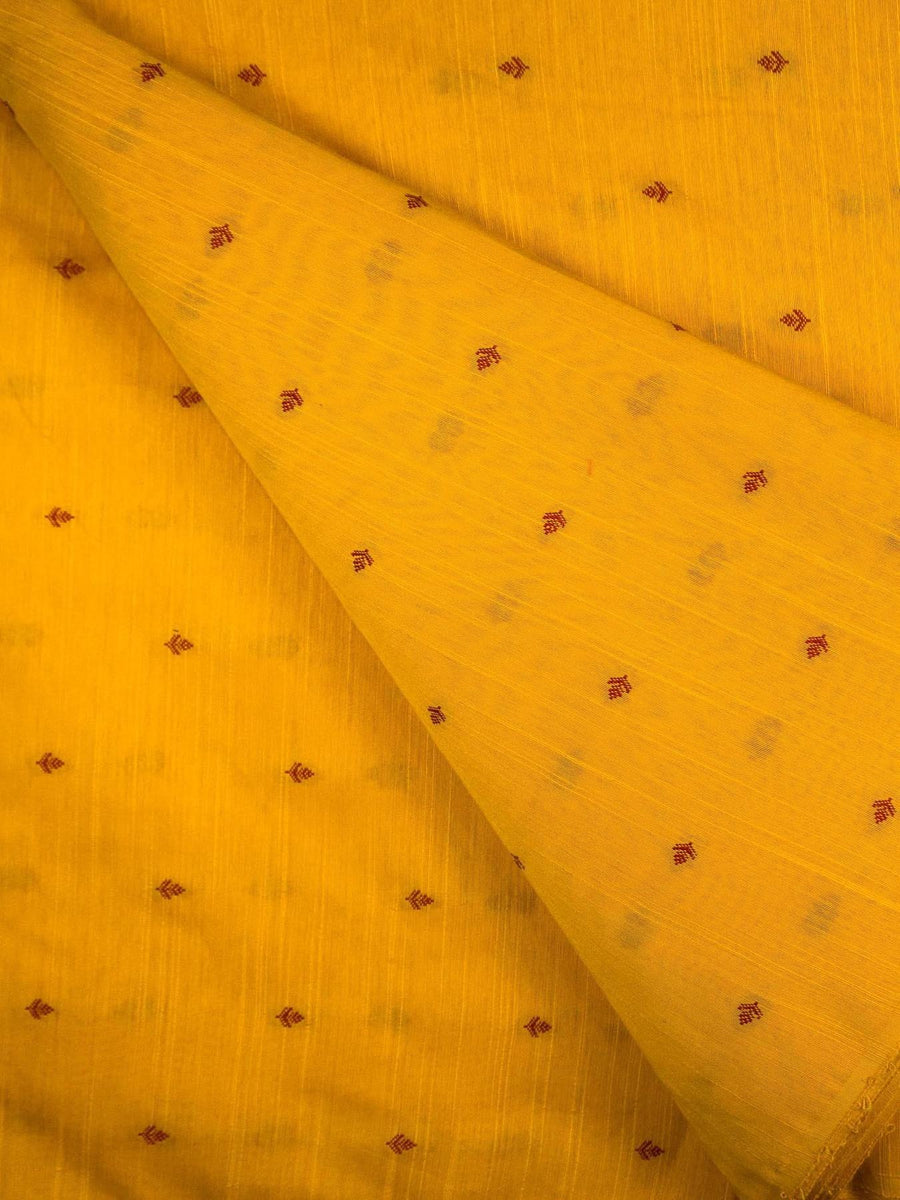Semi dupion woven fabric